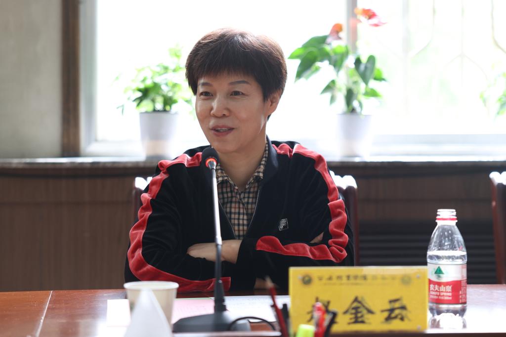 甘肃省人民政府副省长赵金云一行来我校调研考察